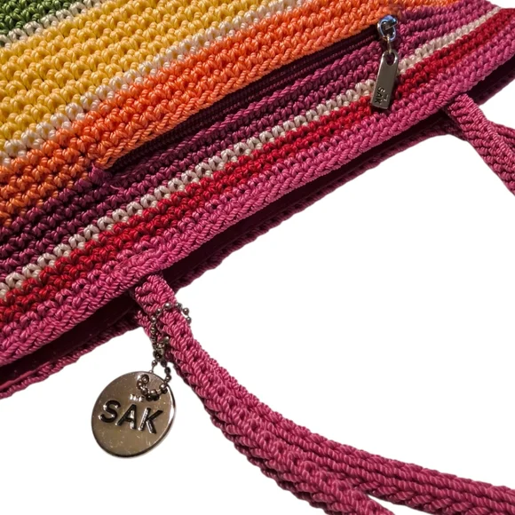 The Sak Multicolor Crochet Shoulder Bag - Picture 8 of 12